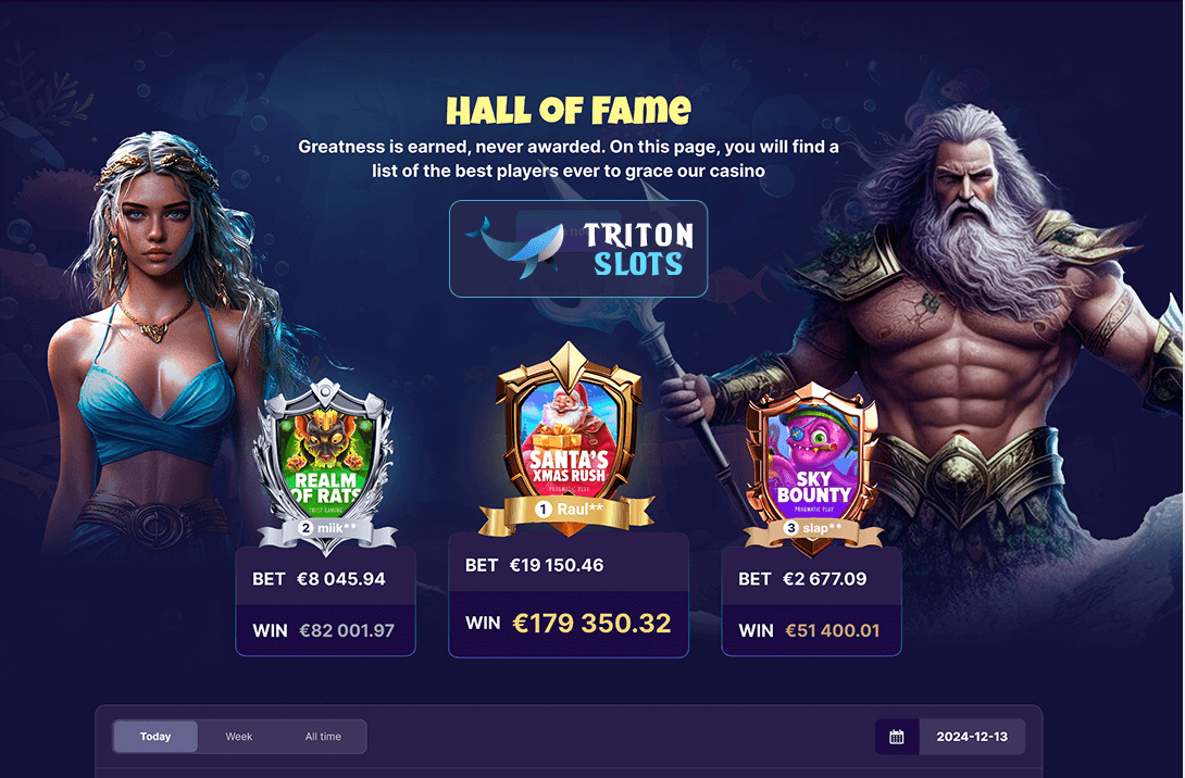 Triton Slots Élő Kaszinó